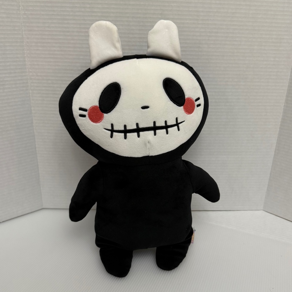 Honeymaru Zugai the Skull Bunny Plush 16" Spooky‎ Cute Kawaii Stuffed Character